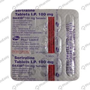 Daxid 100mg Tablets | 105-Count | SERTRALINE