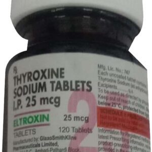Eltroxin 125mg Tablets | 120-Count | LEVOTHYROXINE