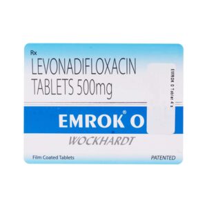 Emrok O 500mg Tablets | 100-Count | OFLOXACIN