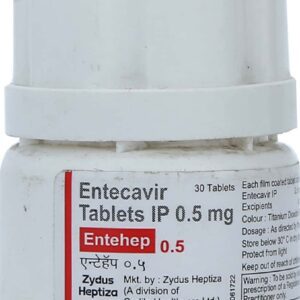 Entehep 1mg Tablets | 120-Count | ENTECAVIR
