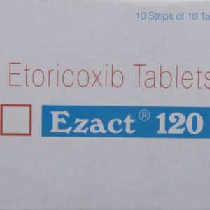 Ezact 120mg Tablets | 100-Count | ETORICOXIB
