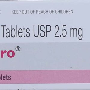 Femaford 2.5mg Tablets | 100-Count | LETROZOLE