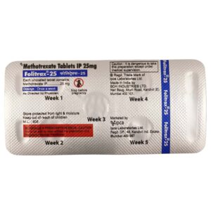 Folitrax 25mg Tablets | 100-Count | METHOTREXATE
