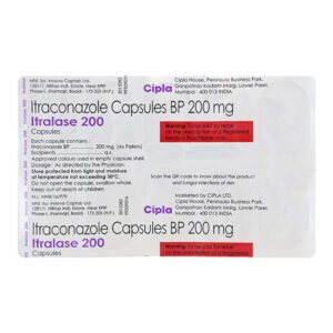 Itralase 200mg Tablets | 100-Count | ITRACONAZOLE