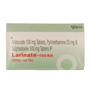 Larinate 100mg Kit Tablets | 100-Count | ARTEMETHER / LUMEFANTRINE