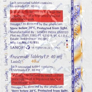 Lasix 40mg Tablets | 105-Count | FUROSEMIDE