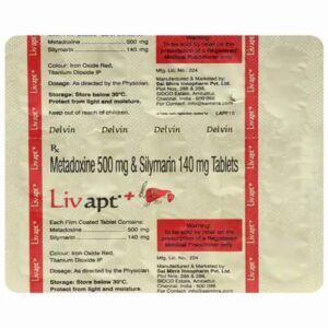 Livapt 500mg Tablets | 105-Count | URSODEOXYCHOLIC ACID