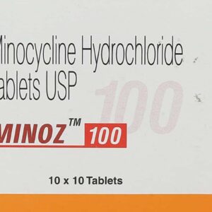 Minosign 100mg Tablets | 100-Count | MINOCYCLINE