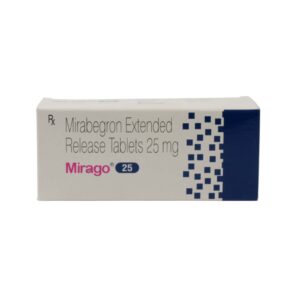 Mirago 25mg Tablets | 100-Count | MIRABEGRON