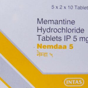Nemdaa 5mg Tablets | 100-Count | MEMANTINE
