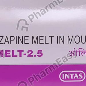 Olimelt 2.5mg Tablets | 100-Count | OLANZAPINE