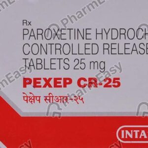 Pexep Cr 25mg Tablets | 105-Count | PAROXETINE