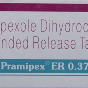 Pramipex Er 0.375mg Tablets | 100-Count | PRAMIPEXOLE