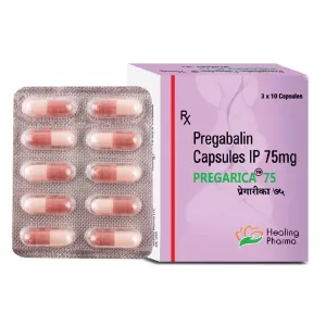 Pregarica 75mg Tablets | 100-Count | PREGABALIN