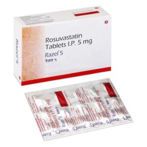 Razel 5mg Tablets | 105-Count | ROSUVASTATIN