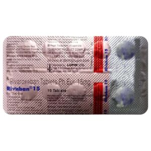 Rivajon 15mg Tablets | 112-Count | RIVAROXABAN