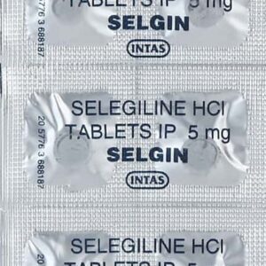 Selgin 5mg Tablets | 100-Count | SELEGILINE