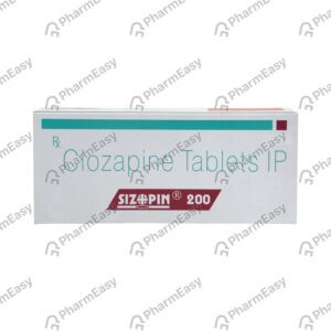 Sizopin 200mg Tablets | 100-Count | CLOZAPINE