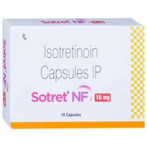 Sotret Nf 16mg Tablets | 100-Count | ISOTRETINOIN