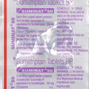 Sutinat 50mg Tablets | 112-Count | SUNITINIB