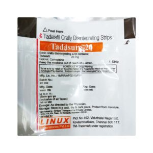Tadarise Pro 40mg Tablets | 100-Count | TADALAFIL