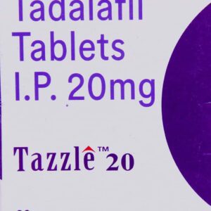 Tazzle 20mg Tablets | 100-Count | TADALAFIL