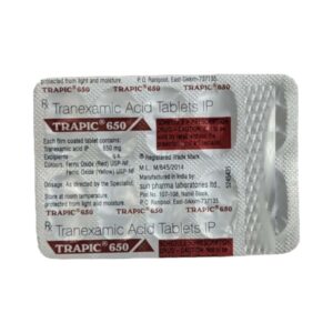 Tetrapic 650mg Tablets | 100-Count | TRANEXAMIC ACID