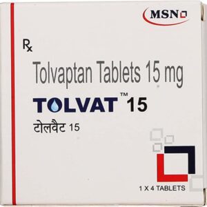 Tolvat 15mg Tablets | 100-Count | TOLVAPTAN