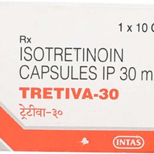 Tretiva 30mg Tablets | 100-Count | ISOTRETINOIN