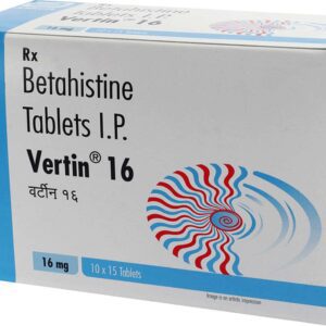 Vertin 16mg Tablets | 105-Count | BETAHISTINE