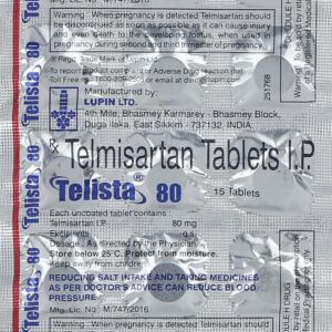 Vilitra 80mg Tablets | 100-Count | VARDENAFIL