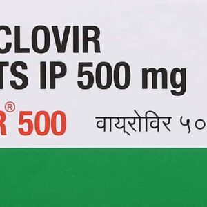 Virovir 500mg Tablets | 102-Count | VALACYCLOVIR