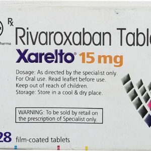 Xarelto 15mg Tablets | 112-Count | RIVAROXABAN