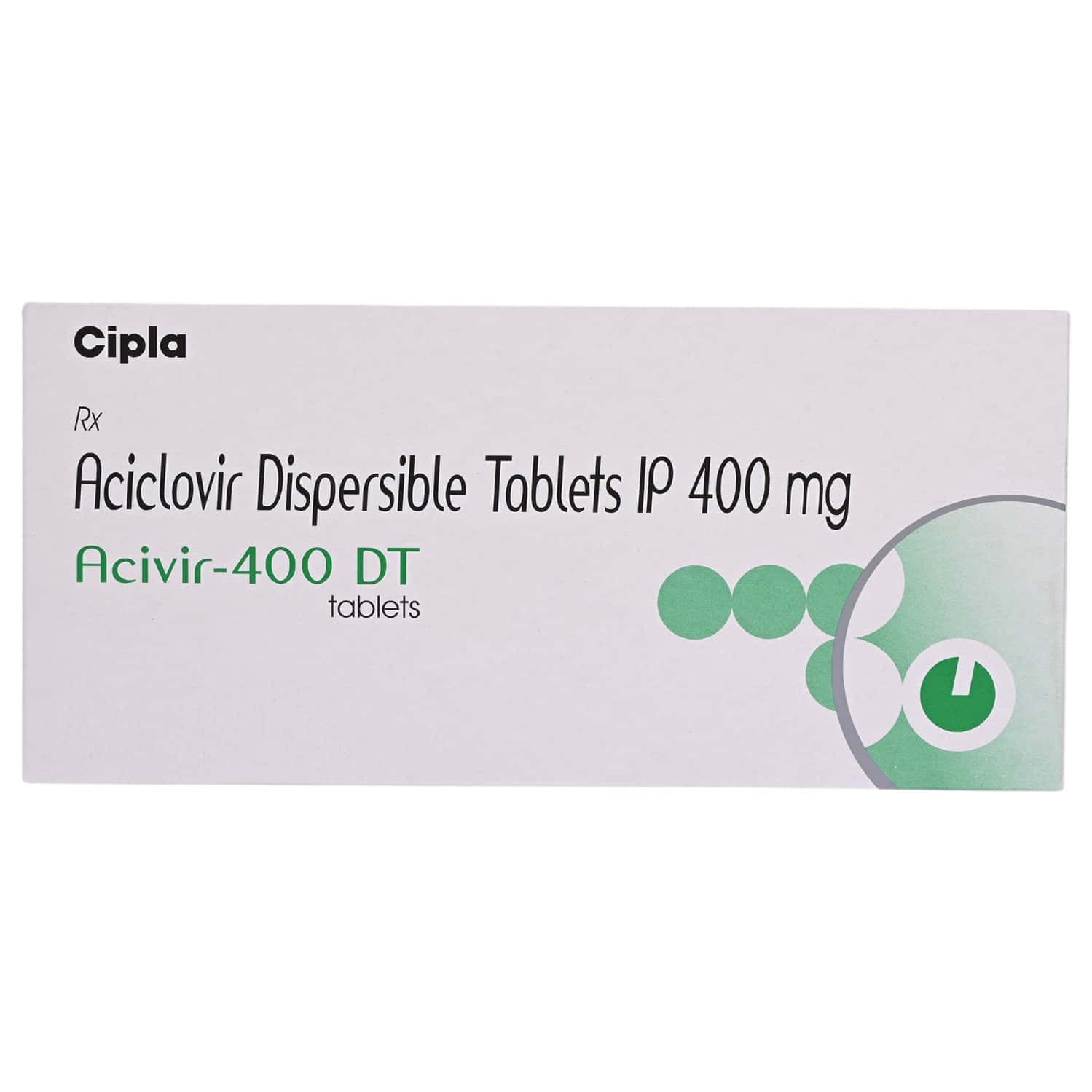Acivir Dt 400mg Tablets