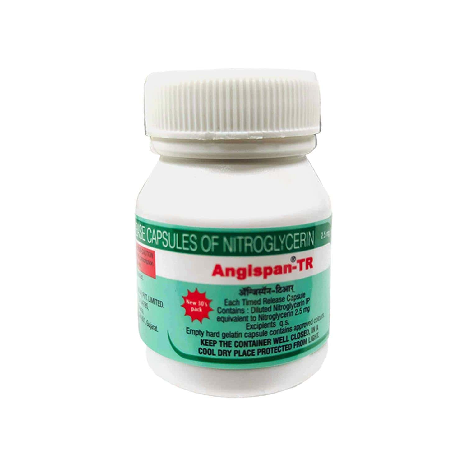 Angispan Tr 2.5mg Tablets