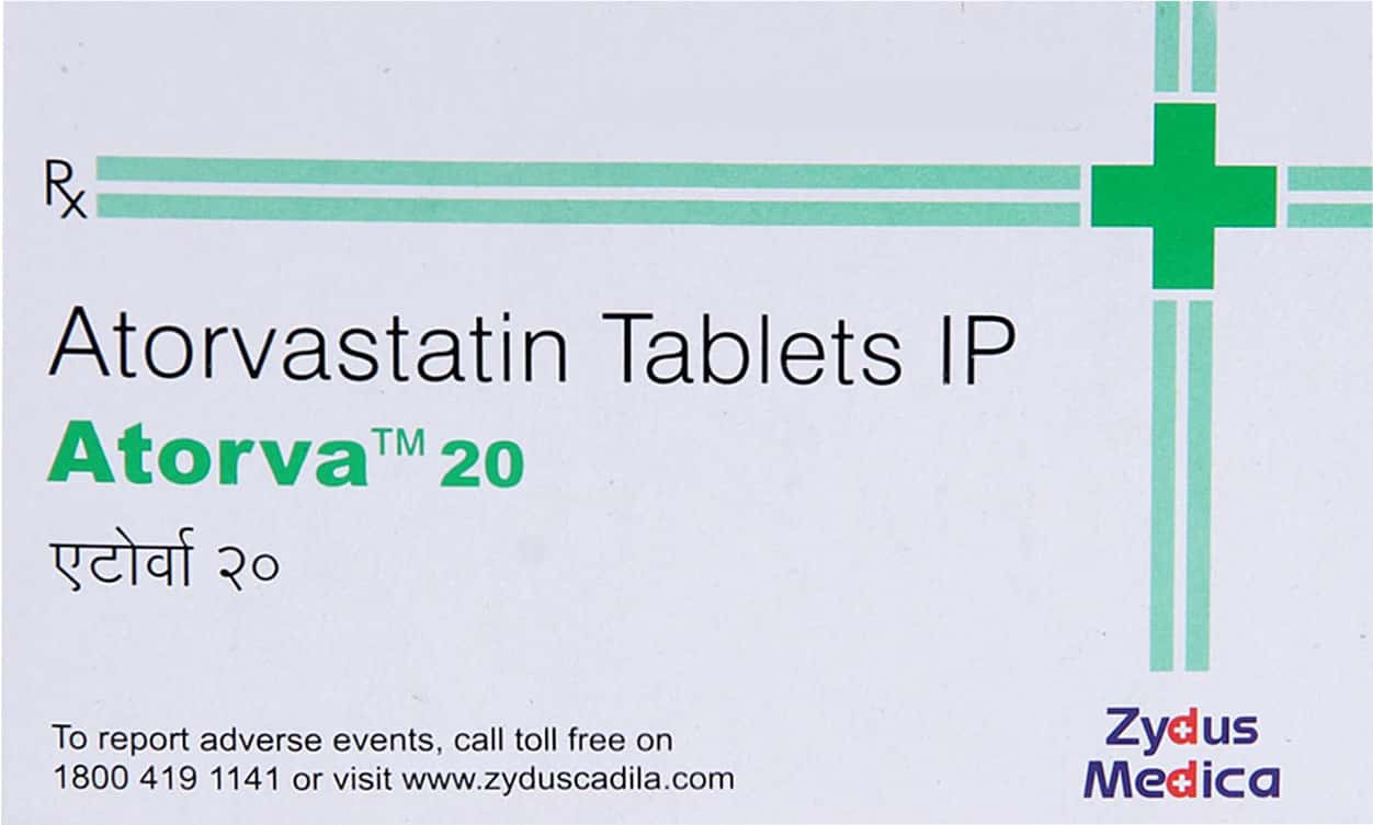 Atorva 20mg Tablets