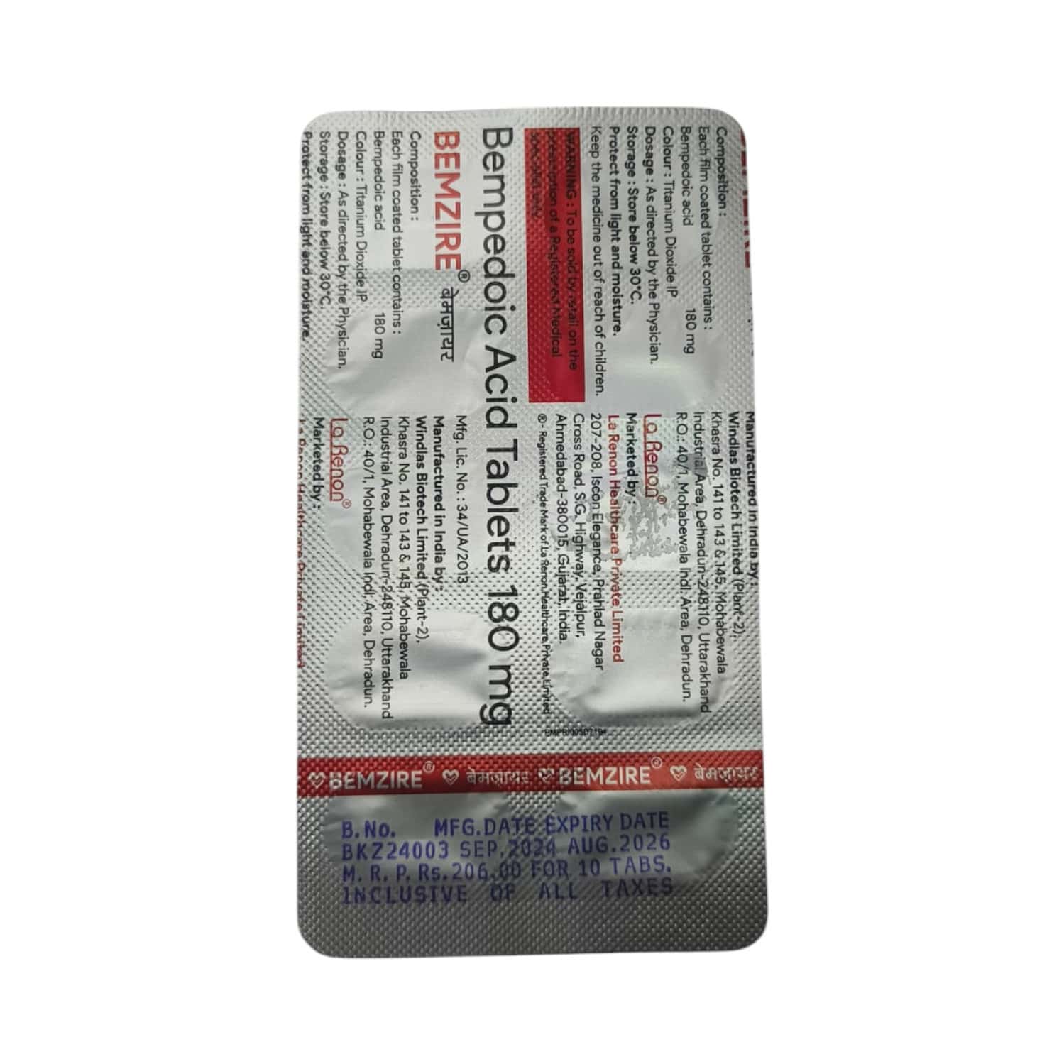 Bemezy Tab Tablets
