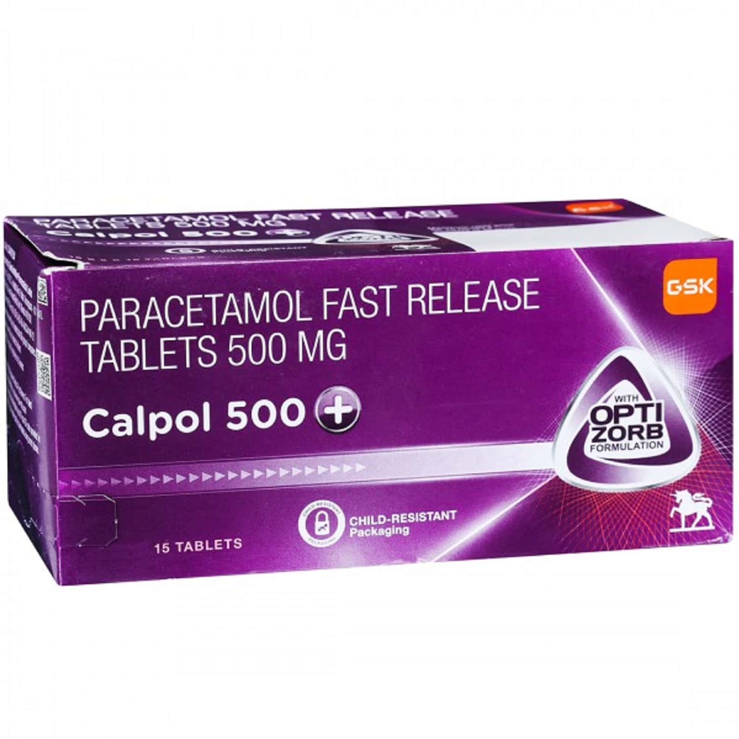 Calpol 500+ Mg (1X15) Tablets