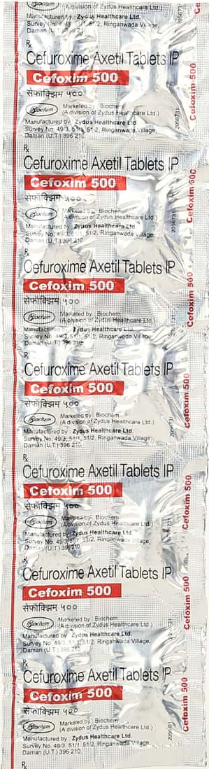 Cefoxim 500mg Tablets