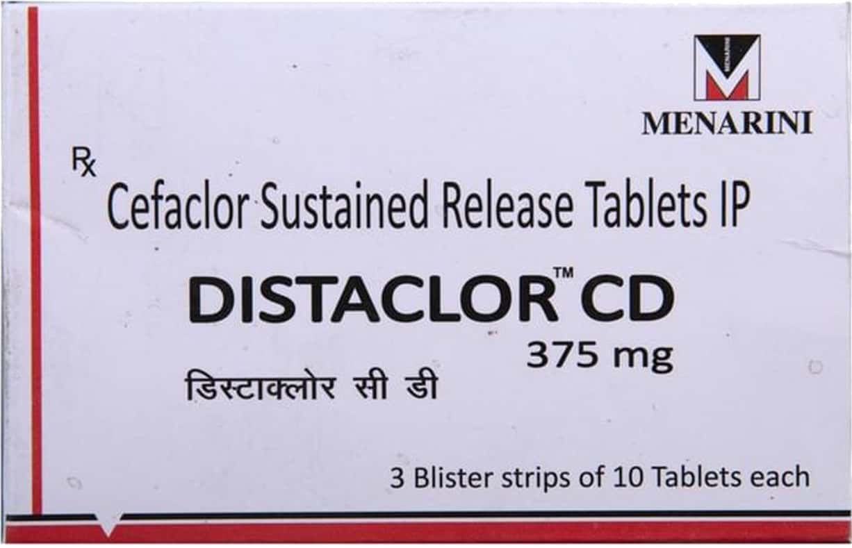 Distaclor CD 375mg Tablets