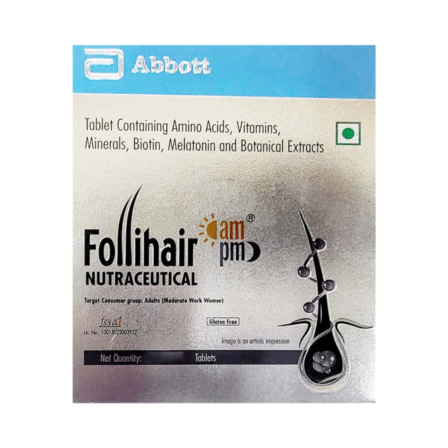 Follihair Tab (1X10) Tablets