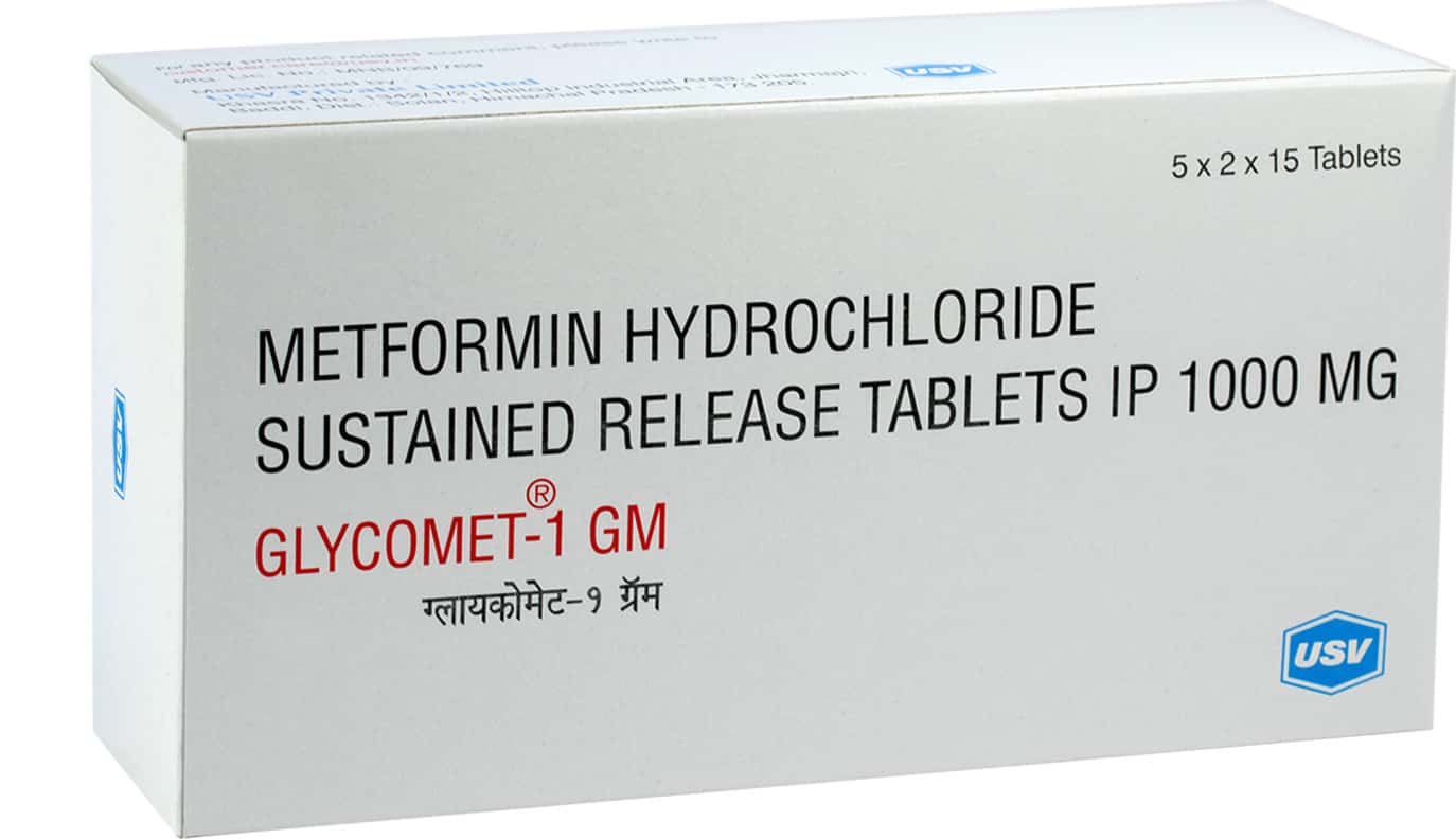 Glycomet 1gm Tablets