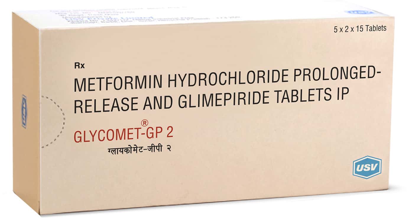 Glycomet Gp 2 Tab Tablets