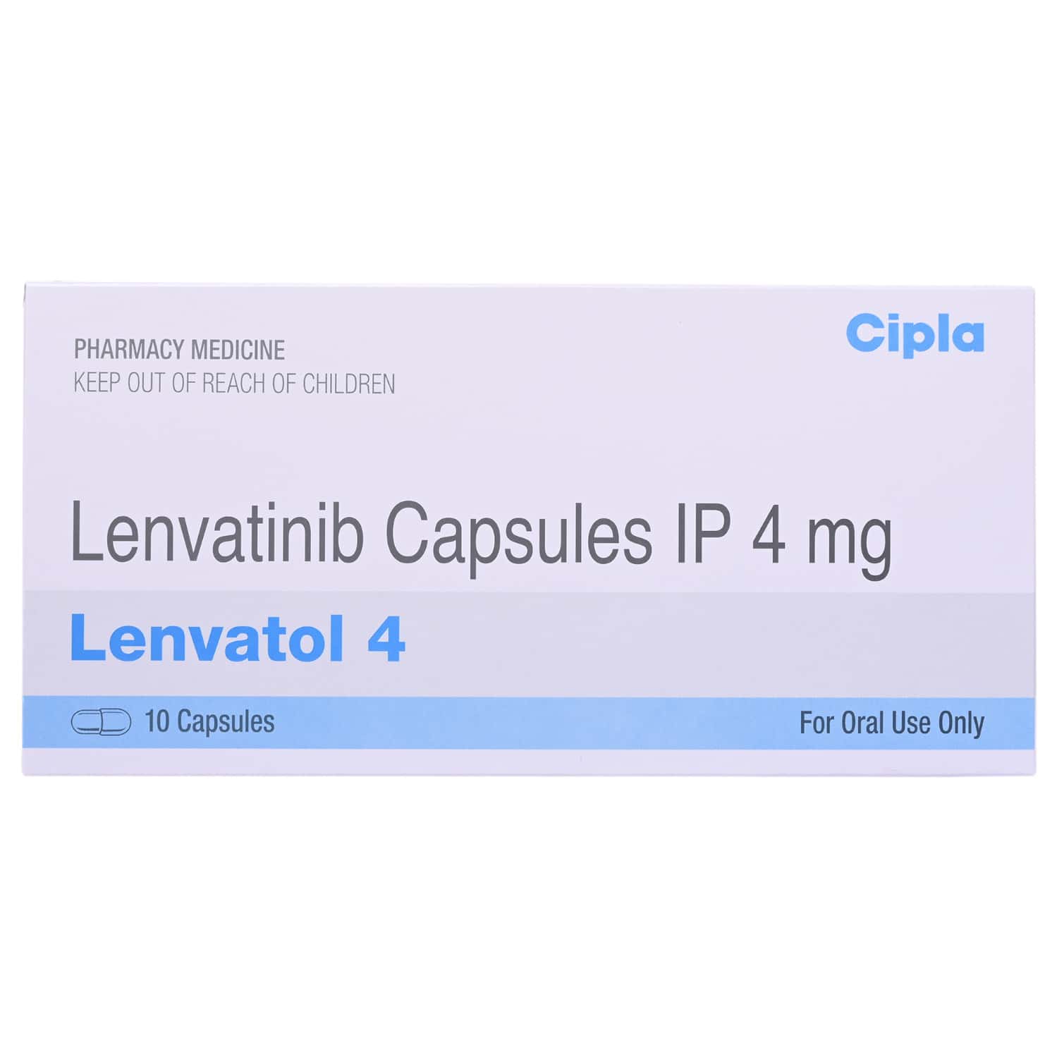 Lenvatol 4mg Tablets