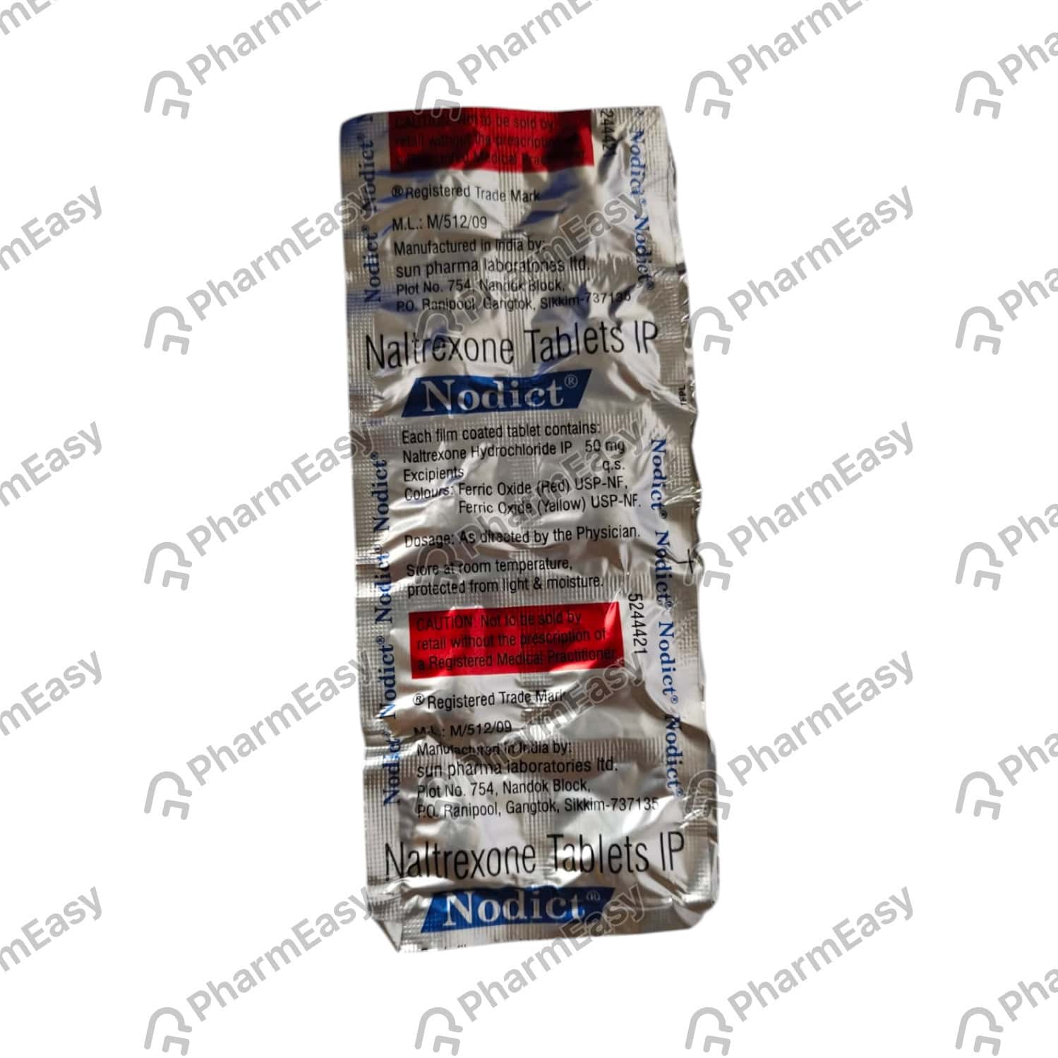 Nodict 50mg Tablets