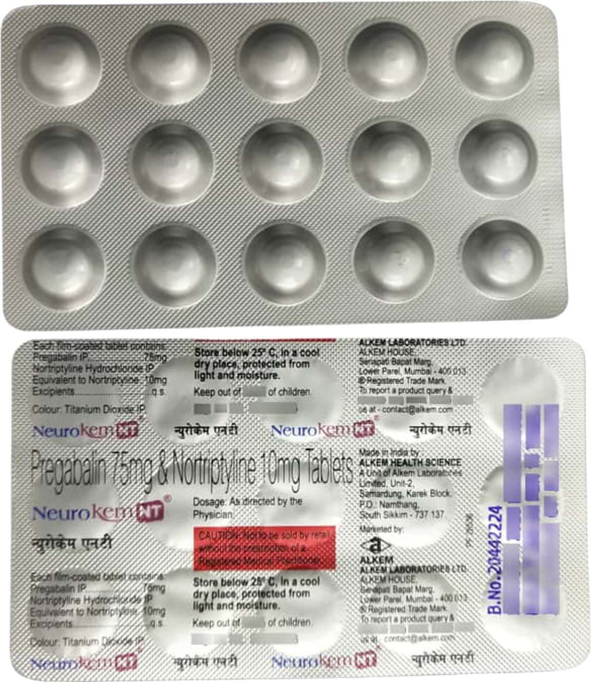Nortrop 10mg Tablets
