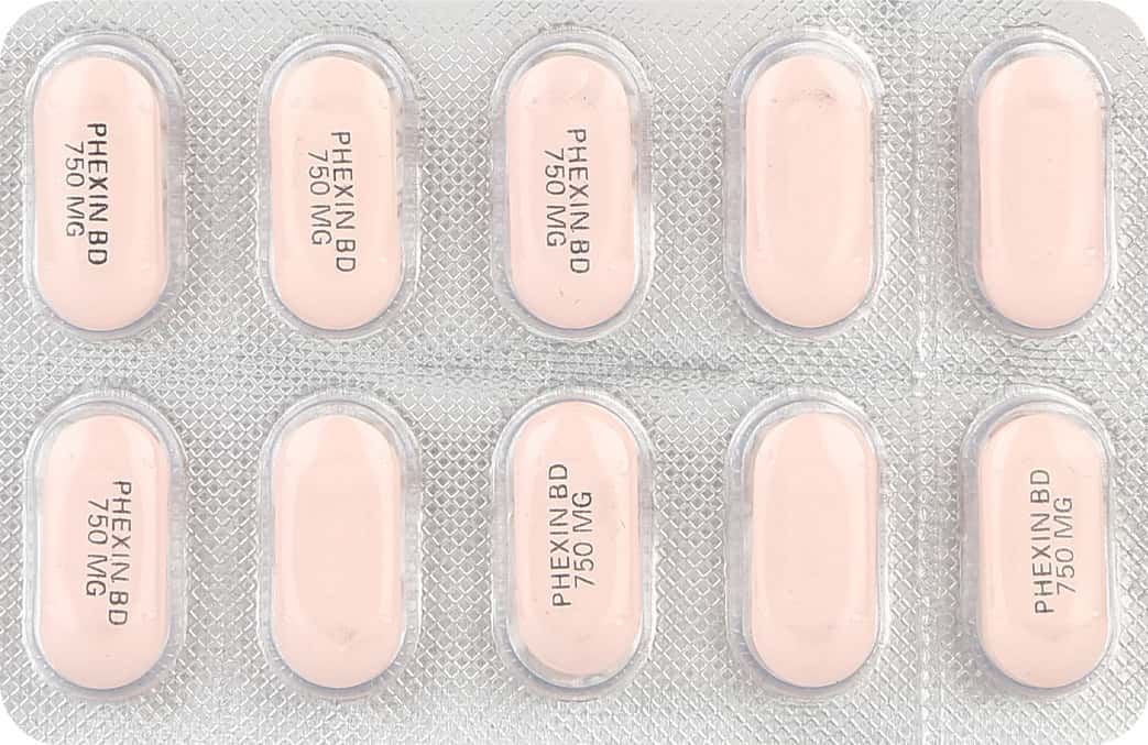 Phexin Bd 750mg Tablets