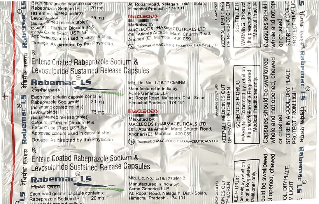 Rabemac LS Caps Tablets