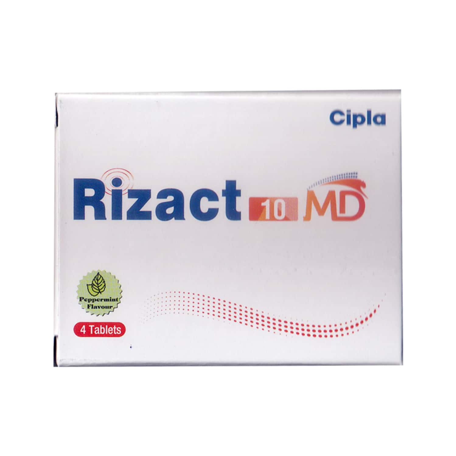 Rizact Md 10mg Tablets