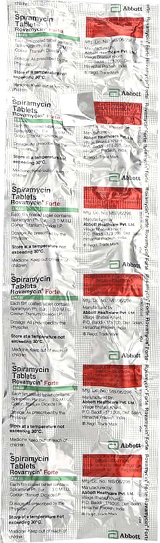 Rovamycin Forte Tab Tablets
